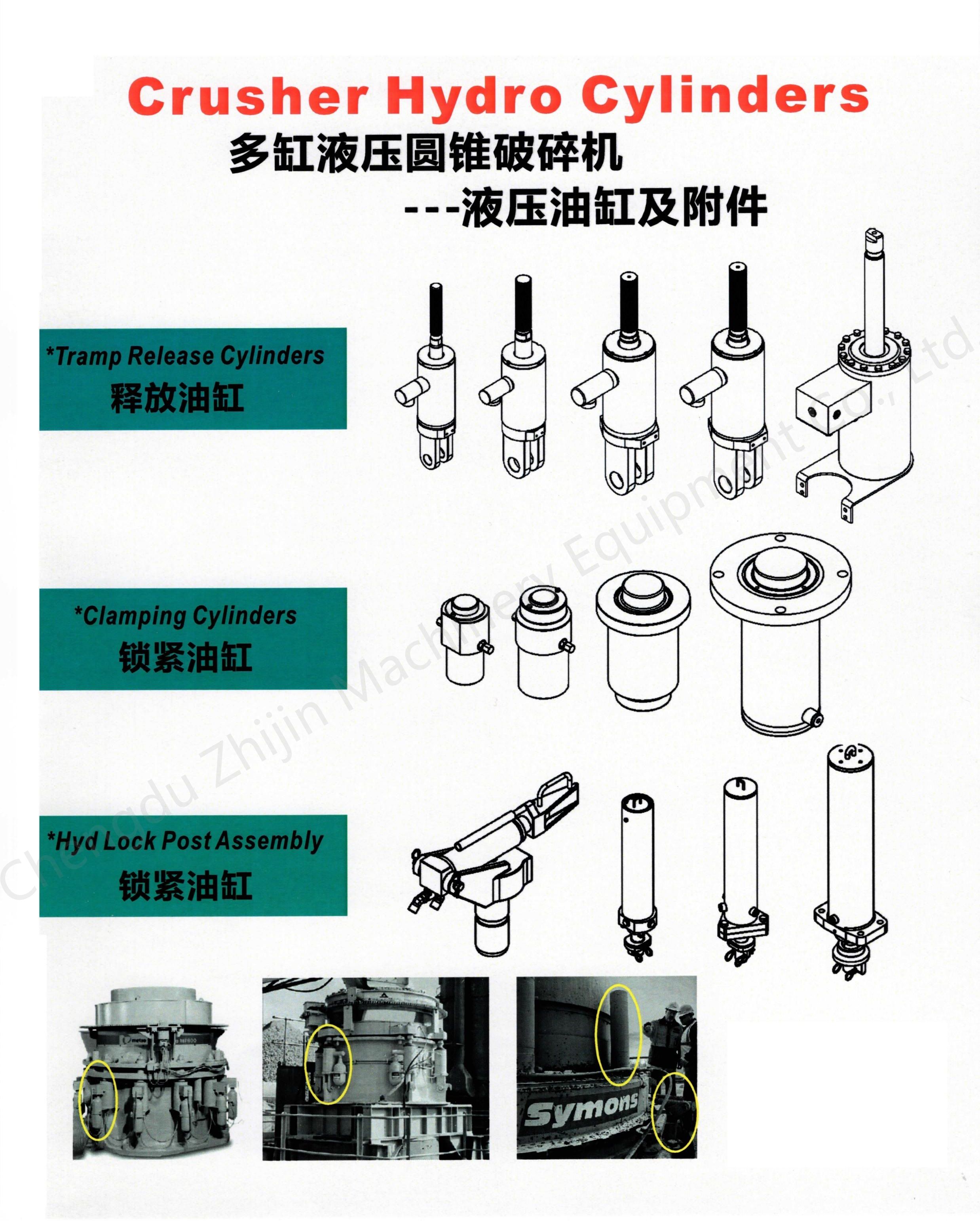 Hydraulic Cylinder for cone crusher
